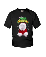 Bull Terrier Merry Xmas Youth T-Shirt thumbnail