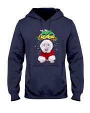 Bull Terrier Merry Xmas Hooded Sweatshirt thumbnail