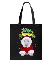 Bull Terrier Merry Xmas Tote Bag thumbnail