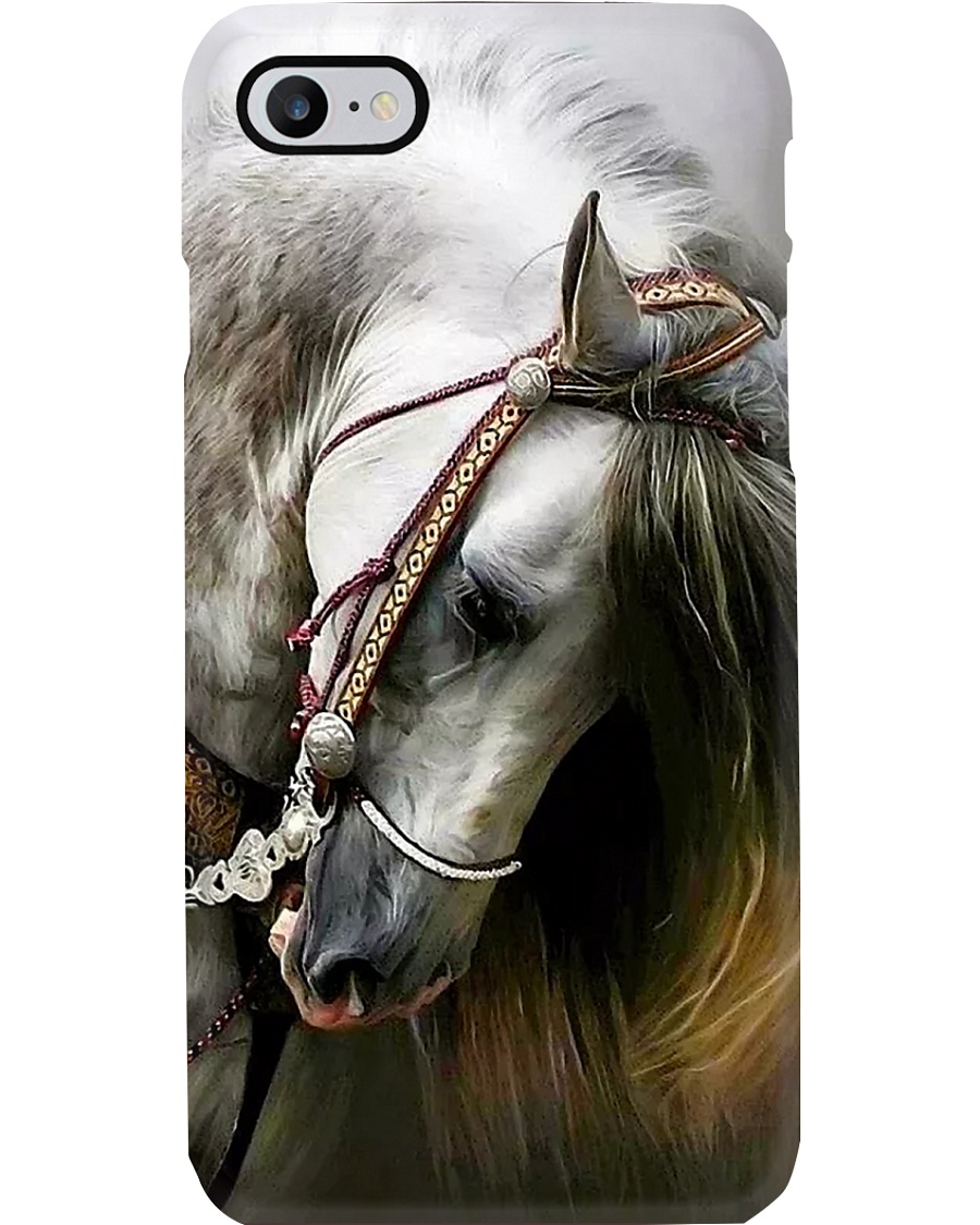 Horse White Beauty Phone Case