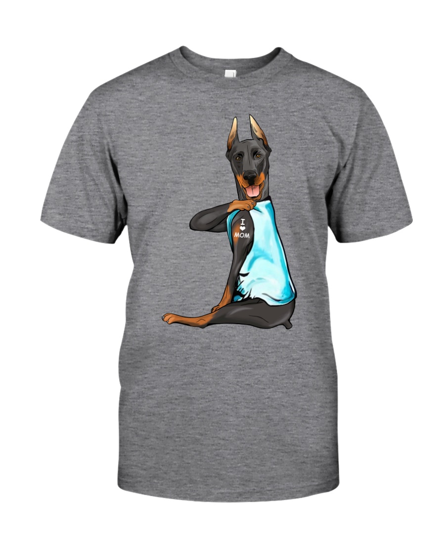 Doberman Pinschers I Love Mom Classic T-Shirt