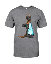 Doberman Pinschers I Love Mom Classic T-Shirt front