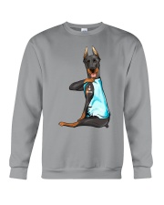 Doberman Pinschers I Love Mom Crewneck Sweatshirt thumbnail
