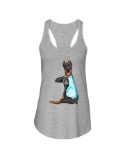 Doberman Pinschers I Love Mom Ladies Flowy Tank thumbnail