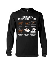 THINGS I DO IN MY SPARE TIME Long Sleeve Tee tile