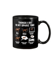 THINGS I DO IN MY SPARE TIME Mug tile