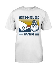 Best Shih Tzu Dad Classic T-Shirt front