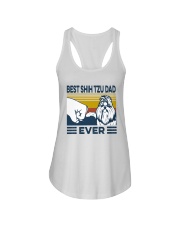 Best Shih Tzu Dad Ladies Flowy Tank tile