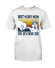 Best Husky Mom Classic T-Shirt front