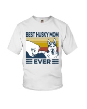 Best Husky Mom Youth T-Shirt tile
