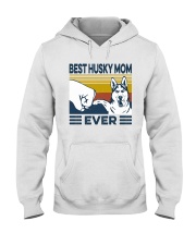 Best Husky Mom Hooded Sweatshirt tile