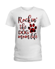 ROCKIN MOM LIFE Ladies T-Shirt tile