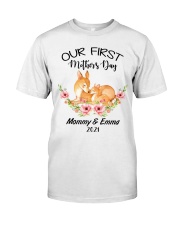 Mother Our First Mother's Day 2021 Deer Classic T-Shirt tile