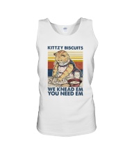 Cat Kittzy Biscuit Unisex Tank tile