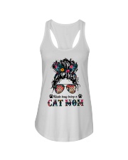 Kinda Busy Being A Cat Mom NT516 Ladies Flowy Tank tile