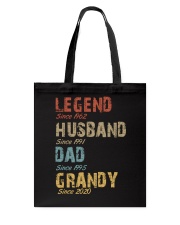 Father Legend Husband Dad Grandy Tote Bag tile