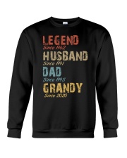 Father Legend Husband Dad Grandy Crewneck Sweatshirt tile