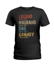 Father Legend Husband Dad Grandy Ladies T-Shirt tile