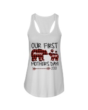 Mother Our First Mother's Day Bear 2021 Ladies Flowy Tank tile