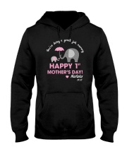 You're Doing A Great Job 1st Mother's Day Elephant Hooded Sweatshirt tile