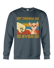 Best Chihuahua Dad Vintage Crewneck Sweatshirt tile