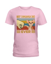 Best Chihuahua Dad Vintage Ladies T-Shirt tile