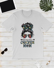 Kinda Busy Being A Chicken Mom NT511 Classic T-Shirt lifestyle-mens-crewneck-front-17