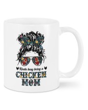 Kinda Busy Being A Chicken Mom NT511 Mugs tile