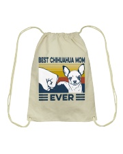 Best Chihuahua Mom Drawstring Bag tile