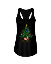 HORSE MERRY HOOFMAS Ladies Flowy Tank tile
