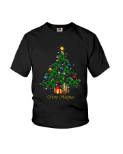 HORSE MERRY HOOFMAS Youth T-Shirt tile