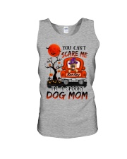 Personalized German Shepherd You Can't Scare Me I'm A Spooky Dog Mom Unisex Tank tile