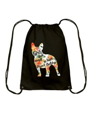 Girls Just Want To Have French Bulldog Drawstring Bag thumbnail