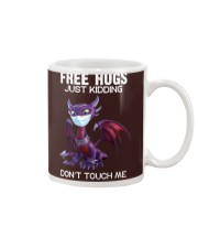 HUGS JUST KIDDING DON T TOUCH ME 1 Mug tile
