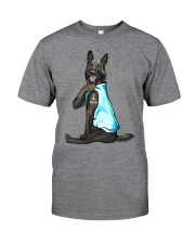 German Shepherd Dog I Love Mom Classic T-Shirt front