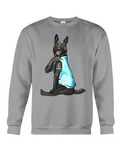 German Shepherd Dog I Love Mom Crewneck Sweatshirt thumbnail