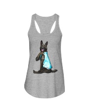 German Shepherd Dog I Love Mom Ladies Flowy Tank thumbnail