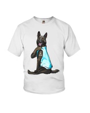 German Shepherd Dog I Love Mom Youth T-Shirt thumbnail