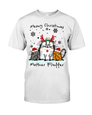 MEOWY CHRISTMAS Classic T-Shirt front