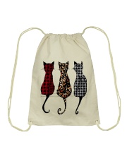 CHRISTMAS PATTERN Drawstring Bag tile