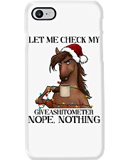 HORSE LET ME CHECK Phone Case tile