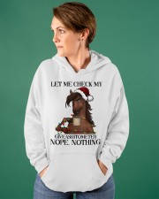 HORSE LET ME CHECK Hooded Sweatshirt apparel-hooded-sweatshirt-lifestyle-front-72