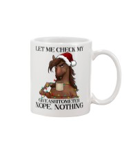 HORSE LET ME CHECK Mug tile