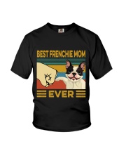 Best Frenchie Mom Vintage Youth T-Shirt tile