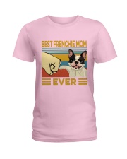 Best Frenchie Mom Vintage Ladies T-Shirt tile