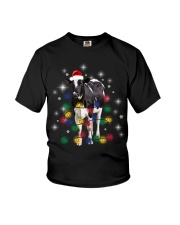 Cow Light Xmas Youth T-Shirt thumbnail