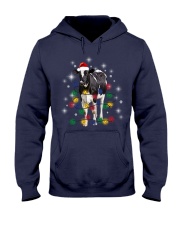 Cow Light Xmas Hooded Sweatshirt thumbnail