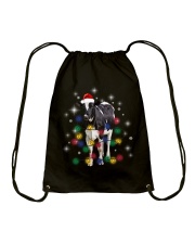 Cow Light Xmas Drawstring Bag thumbnail
