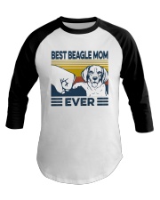 Best Beagle Mom Baseball Tee tile