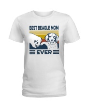Best Beagle Mom Ladies T-Shirt tile
